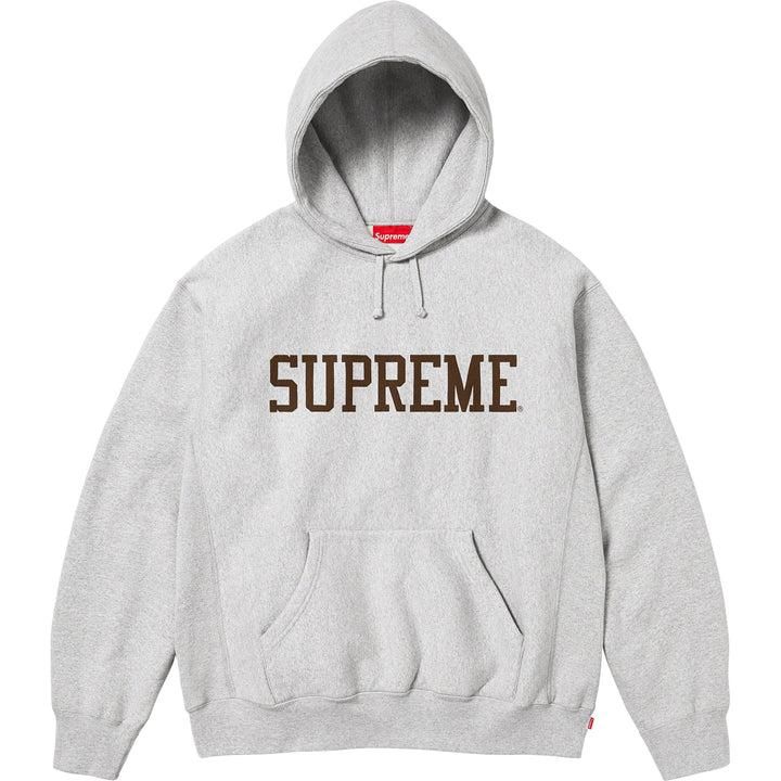 【値下不可】Supreme Varsity Hooded SweatshirtサイズはLで色は黒です