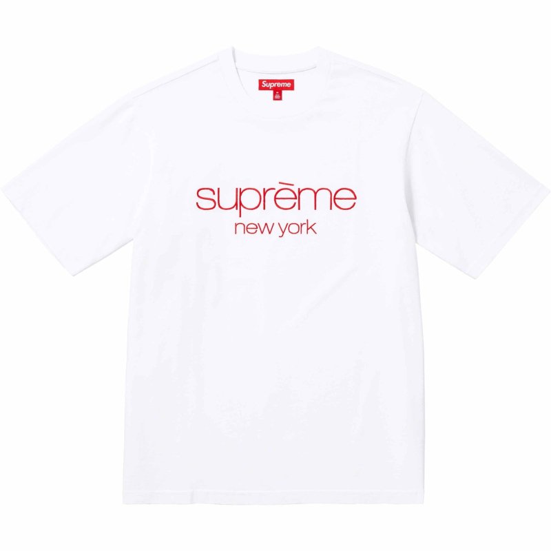 Supreme Shop Tee Classic Logo 黒 L 送料込Tシャツ/カットソー(半袖/袖なし)
