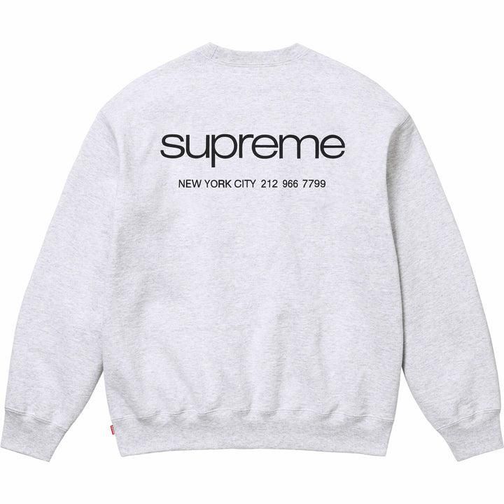 アンダーカバー【完売品】Supreme Nyc Crewneck "Navy" L