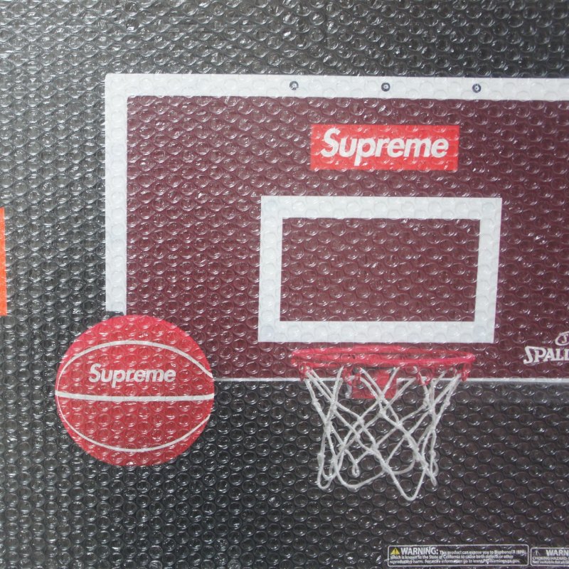 レンシュプリームSupreme/Spalding Mini Basketball Hoop