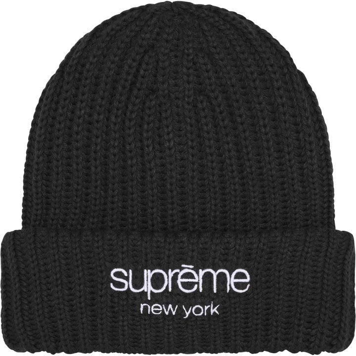 帽子 Supreme Chunky Rib Classic Logo Beanie \