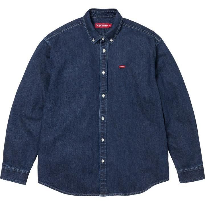 Supreme Small Box Denim Shirt<img class='new_mark_img2' src='https://img.shop-pro.jp/img/new/icons15.gif' style='border:none;display:inline;margin:0px;padding:0px;width:auto;' />