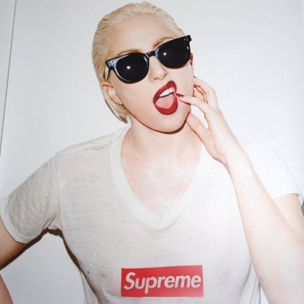 Supreme  2011SS レディーガガ　Lady Gaga　ポスター