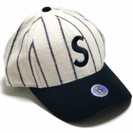 Supreme Pinstripe SCap<img class='new_mark_img2' src='https://img.shop-pro.jp/img/new/icons47.gif' style='border:none;display:inline;margin:0px;padding:0px;width:auto;' />