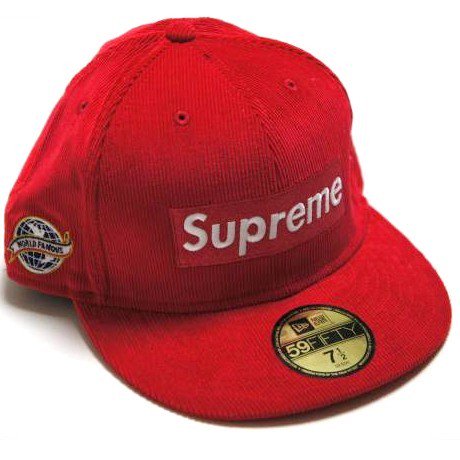 Supreme Corduroy Box Logo New Era CAP - Supreme 通販 Online Shop A ...
