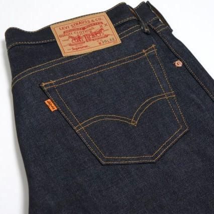 505ジップフライデニムsupreme Levi's 505 501 デニム　ジーンズ