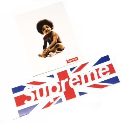 Supreme Union Jack Box Logo & Ready To Die Sticker<img class='new_mark_img2' src='https://img.shop-pro.jp/img/new/icons47.gif' style='border:none;display:inline;margin:0px;padding:0px;width:auto;' />