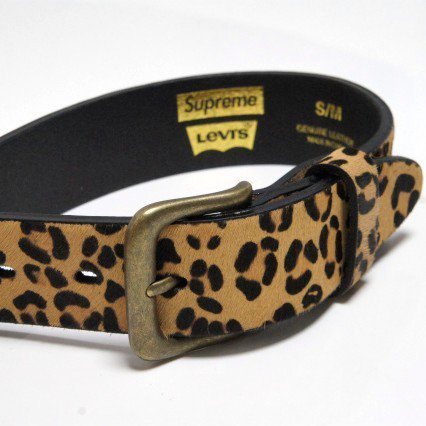 Supreme Levi's Leather Leopard Belt - Supreme 通販 Online Shop A-1 ...