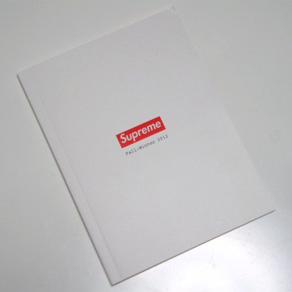Supreme Book Fall Winter 2012<img class='new_mark_img2' src='https://img.shop-pro.jp/img/new/icons47.gif' style='border:none;display:inline;margin:0px;padding:0px;width:auto;' />