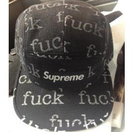 Supreme Box Logo FUCK Camp Cap<img class='new_mark_img2' src='https://img.shop-pro.jp/img/new/icons15.gif' style='border:none;display:inline;margin:0px;padding:0px;width:auto;' />