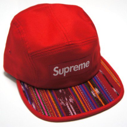 Supreme Guatemala Camp Cap レッド 【安心の定価販売】 - 帽子