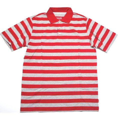 Supreme Stripe Polo<img class='new_mark_img2' src='https://img.shop-pro.jp/img/new/icons47.gif' style='border:none;display:inline;margin:0px;padding:0px;width:auto;' />