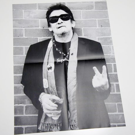 Supreme Shane Macgowan Poster<img class='new_mark_img2' src='https://img.shop-pro.jp/img/new/icons47.gif' style='border:none;display:inline;margin:0px;padding:0px;width:auto;' />