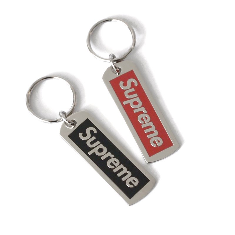 Supreme Box Logo Metal Tag Keychain - Supreme 通販 Online Shop A-1