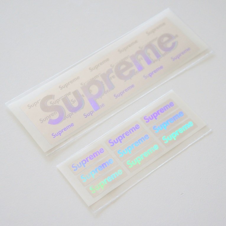 Supreme Box Logo ホログラムステッカー - Supreme 通販 Online Shop A-1 RECORD