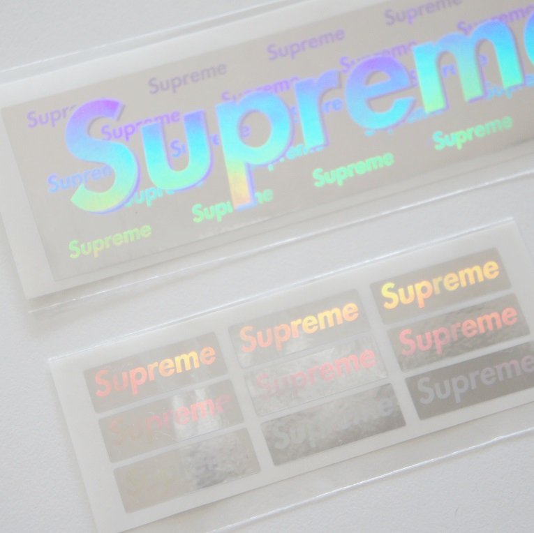 Supreme Box Logo ホログラムステッカー - Supreme 通販 Online Shop A-1 RECORD