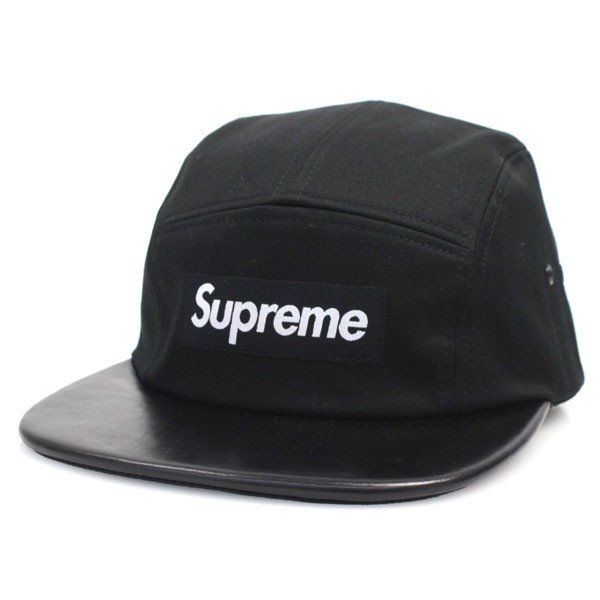 Supreme Box Logo Expedition Leather Visor Camp Cap <img class='new_mark_img2' src='https://img.shop-pro.jp/img/new/icons47.gif' style='border:none;display:inline;margin:0px;padding:0px;width:auto;' />
