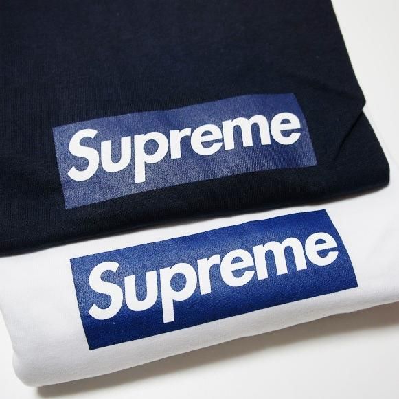 トップス New York Yankees Supreme Box Logo Tee S Supreme New York Yankees Box Logo Tee Navy Men's - SS15 - US