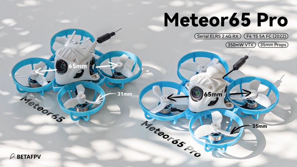 Meteor65 Pro Brushless Whoop Quadcopter (2022) ELRS2.4G