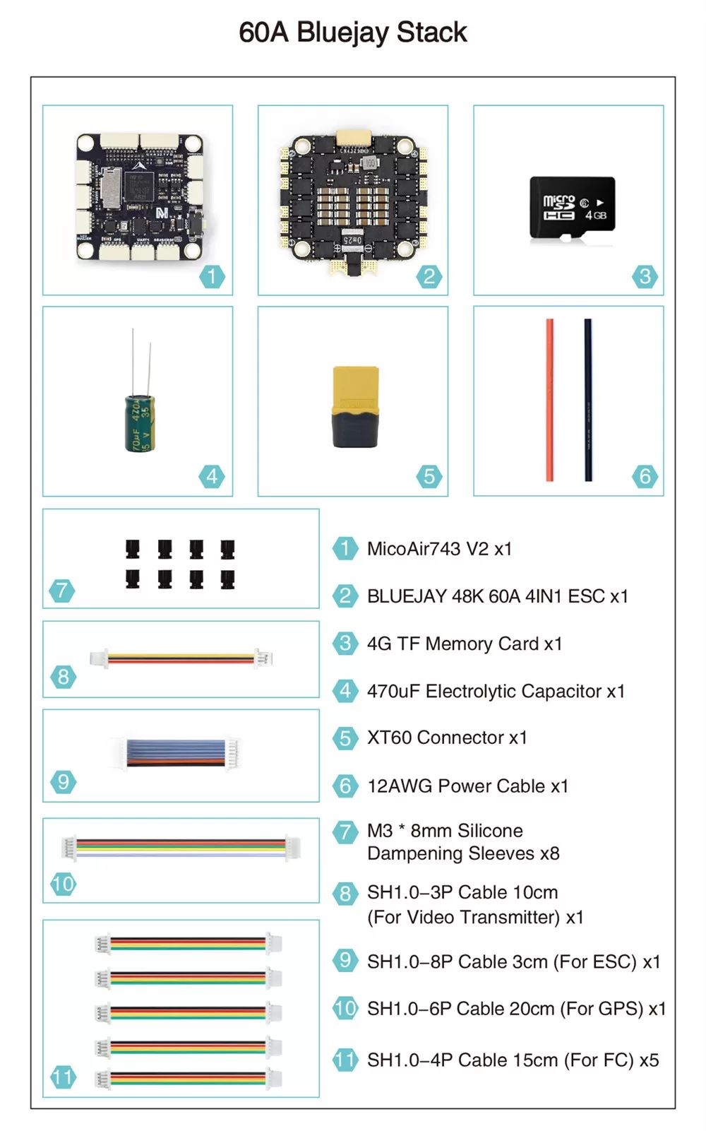 MicoAir743 V2 | FC&ESC Stack - ヘリモンスター | ドローン
