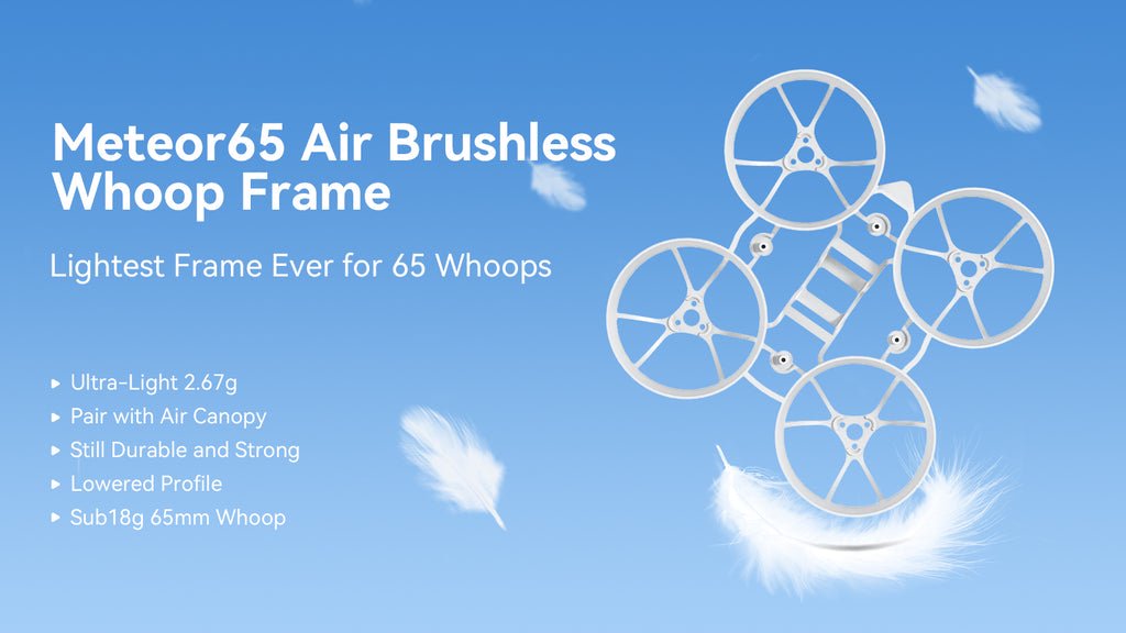 Meteor65 Air Brushless Whoop Frame