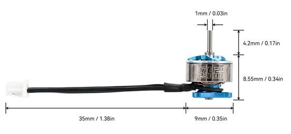 BETAFPV 0702SE 23000KV Brushless Motors