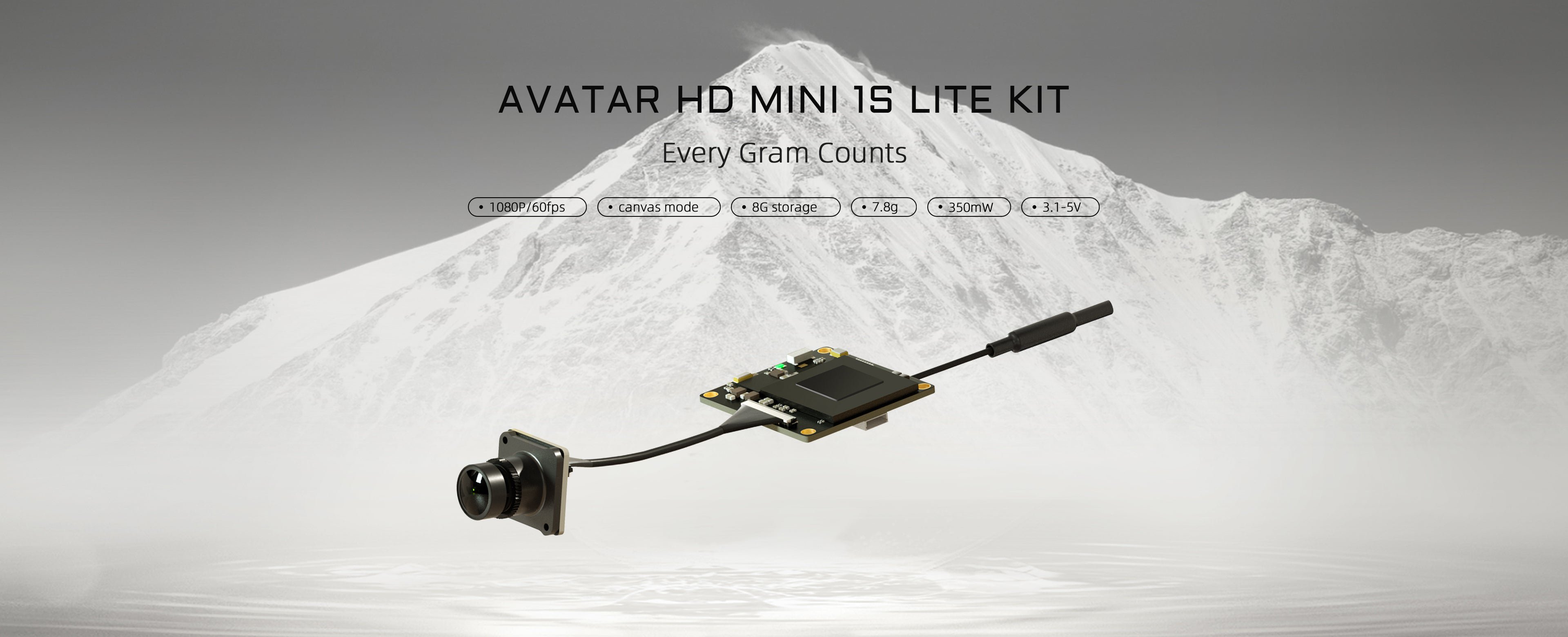 Walksnail Avatar HD Mini 1s Lite Kit