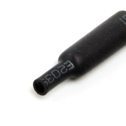 High Ratio Heat Shrink Tubing (収縮チューブBlack / 20cm / Ф4.0 AWG#14,16用）  (03-294)