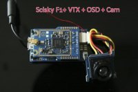 Scisky Micro 32b F1 Brushed FC+ RX(Futaba S-FHSS)+VTX 25MW +OSD+Camera (HJ)