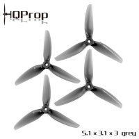 HQProp DP 5.1x3.1x3 PC Grey Propeller - 3 Blade (2CW+2CCW) [HQ-795025]