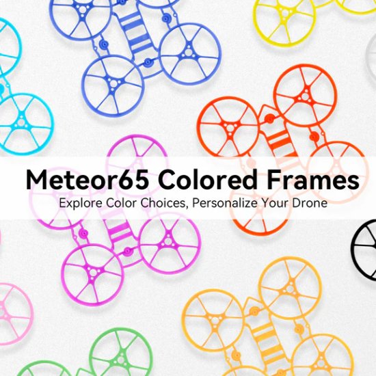 Meteor65 Micro Brushless Whoop Frame タイニードローンフレーム