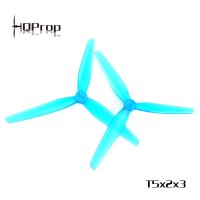 HQ Durable Prop T5X2X3 Light Blue 2CW+2CCW)-Poly Carbonate [HQ-795933]