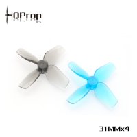 HQ Micro Whoop Prop 31MMX4 (2CW+2CCW)-Poly Carbonate-1MM Shaft[HQ-OP]