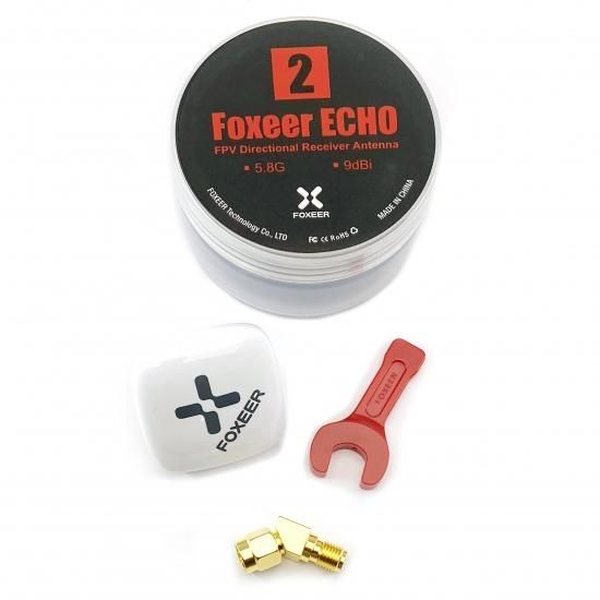Foxeer Echo V2 2 5.8GHz 9dBi パッチアンテナ LHCP RHCP RC