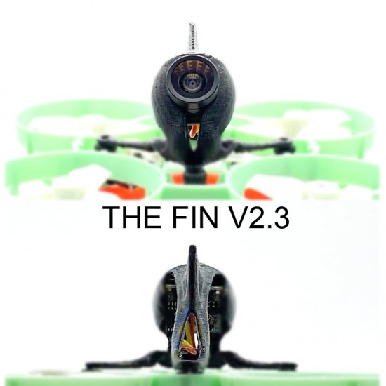 The Fin Canopy V2.3 - スーパーライトTinyドローンキャノピー [VTF]