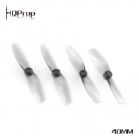 HQProp  Micro Whoop Prop 40MMX2 Grey (2CW+2CCW)-Poly Carbonate-1.5MM Shaft [HQ-796374]