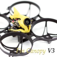 The Fin Tiny Whoop Canopy V3 - スーパーライトTinyドローンキャノピー [VTF]