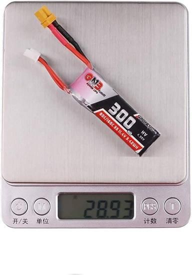GNB LiHV 3S 11.4V 300mah 80C XT30 バッテリー