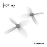 HQProp DT76MMX4 for Cinewhoop Grey (2CW+2CCW)-Poly Carbonate [HQ-033939]