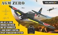 Volantx RC Warbird Series A6M ZERO RC飛行機 [FB-] OPEN TXとバインド可能