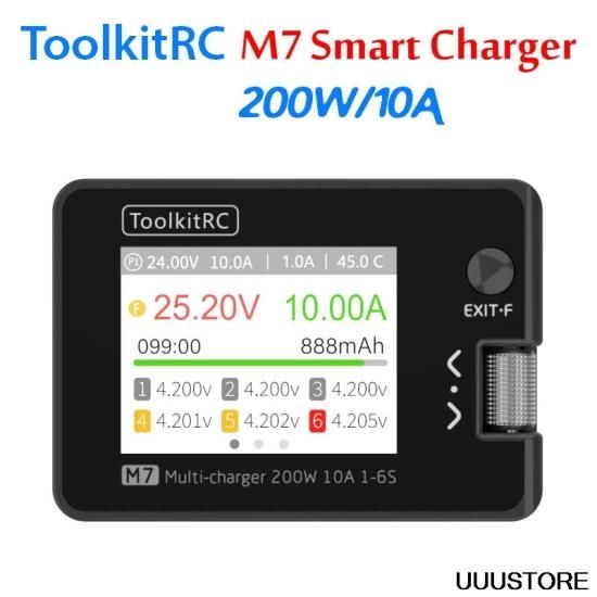 ToolkitRC M7 200W 10A DC Charger