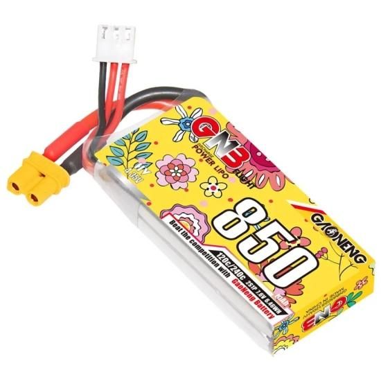 【美品】GNB 650mAh 2S HV Lipoバッテリー 8本セット GNB 2S HV LIPO 7.6C 850mAh 120C