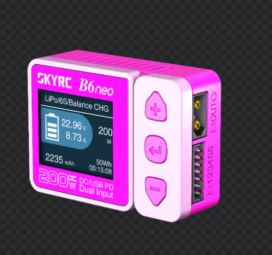 SKYRC B6 B6neo Smart Charger DC 200W PD 80W LiPo Battery SKYRC B6 B6neo Smart Charger DC 200W PD 80W LiPo Battery