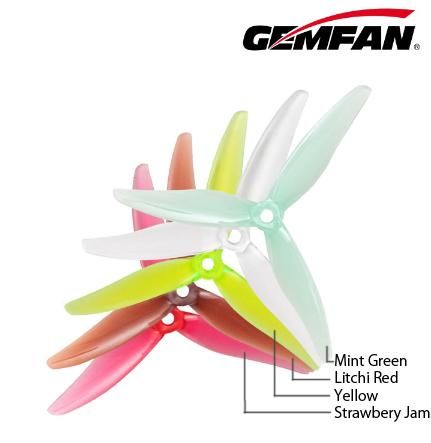 Gemfan Hurricane 51366-3ブレード5インチMCK REV3 FPVドローン