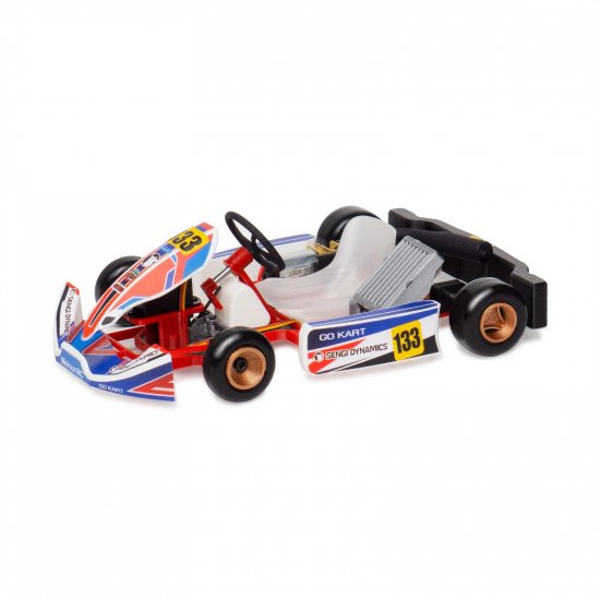 MinimumRC Sengi Kart-80 マイクロスケール RC ゴーカート キット(SFHSS rx 付き)