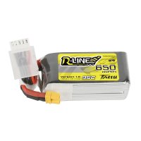 Tattu R-Line 650mAh 14.8V 4S1P 95C Lipo Battery with XT30 Plug[Tattu]