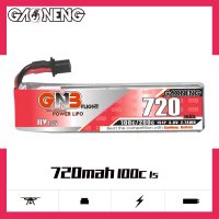 GAONENG GNB LiHV 1S 3.8V 720mAh 100C A30 Cabled LiPo Battery