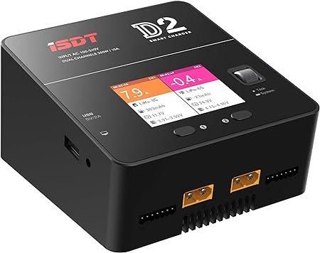 Amazon.com: ISDT lipo Battery Charger D2 MK2 with AC 2x200W