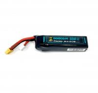 DOGCOM 550mAh 120C 11.4V 3S1P Lipo Battery XT30 plug