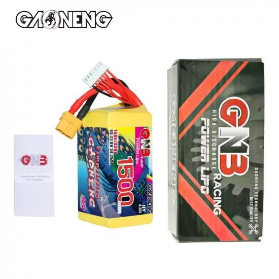 GAONENG GNB LiHVバッテリー | 1500mAh 160C - ヘリモンスター